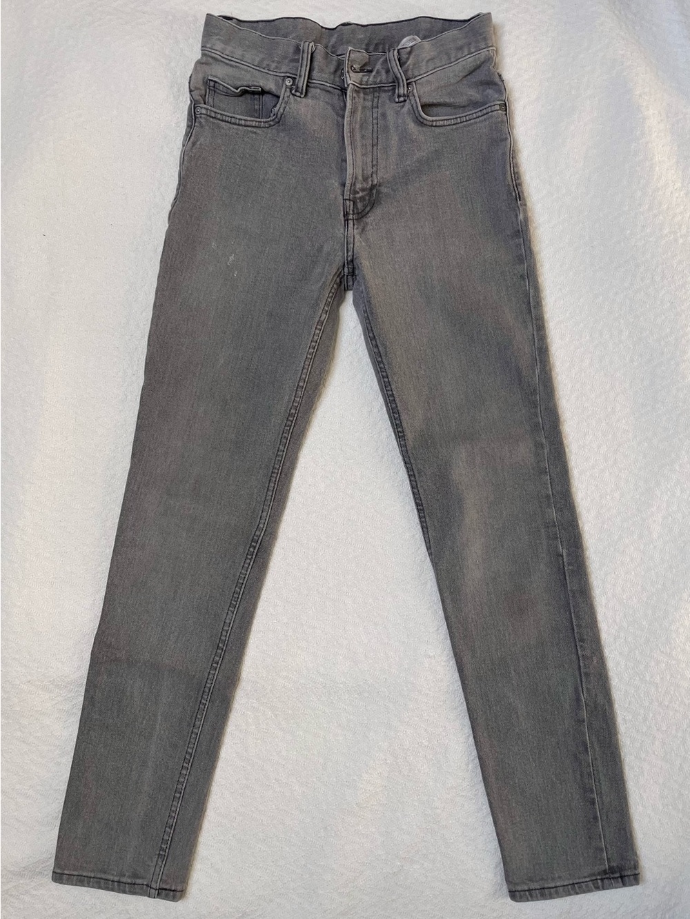 H&M Gray High-Rise Skinny Jeans